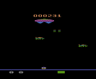 Invasion der UFO'S atari screenshot