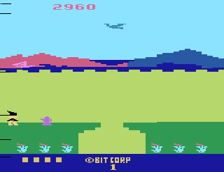 Jacky Jump atari screenshot