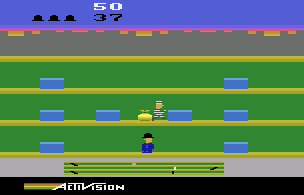 Keystone Kapers Psx Style (Keystone Kapers Hack) - Atari 2600