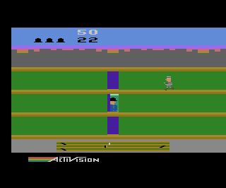 Keystone Kapers atari screenshot