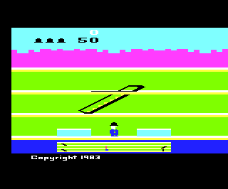 Keystone Kapers atari screenshot