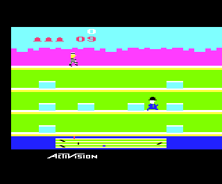 Keystone Kapers atari screenshot