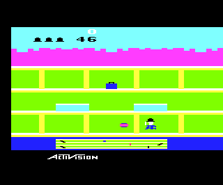 Keystone Kapers atari screenshot