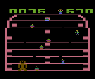 King Kong atari screenshot