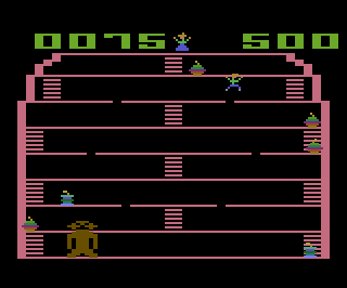 King Kong atari screenshot