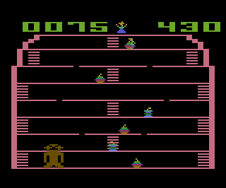 King Kong atari screenshot