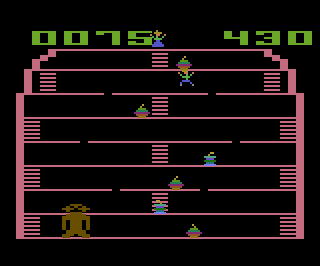 King Kong atari screenshot