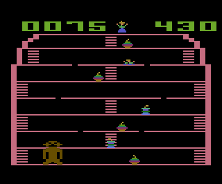 King Kong atari screenshot