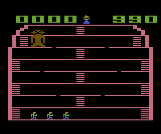 King Kong atari screenshot