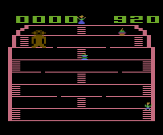 King Kong atari screenshot