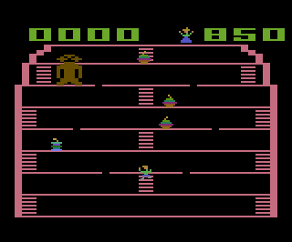 King Kong atari screenshot