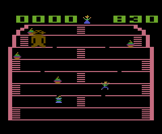 King Kong atari screenshot