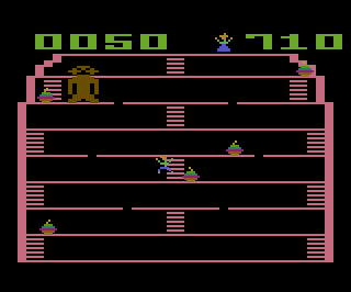 King Kong atari screenshot