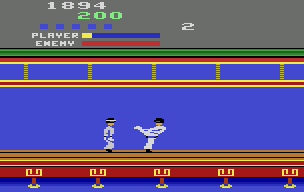 Kung-Fu Master atari screenshot