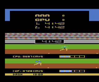 Los Angeles 1984 Games atari screenshot