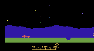 Moon Patrol atari screenshot