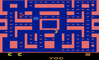 Ms. Pac-Man atari screenshot