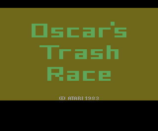 Oscar's Trash Race atari screenshot