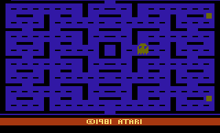 Pac-Man atari screenshot