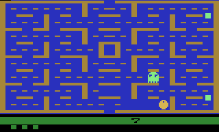 Pac-Man atari screenshot