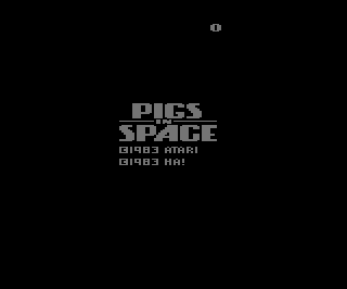 Pigs in Space atari screenshot