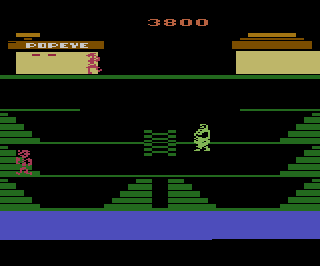 Popeye atari screenshot