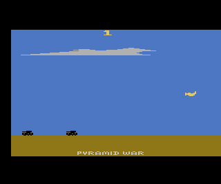Pyramid War atari screenshot