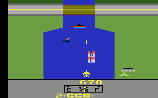 River Raid atari screenshot