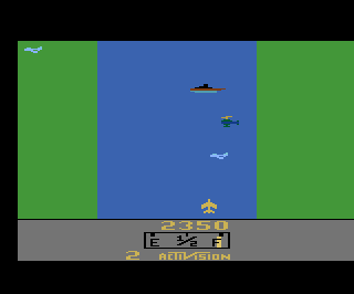 River Raid - Jagdflieger atari screenshot