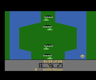 River Raid atari screenshot