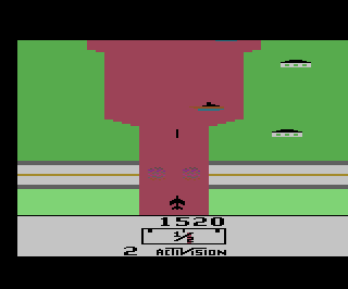 River Raid atari screenshot