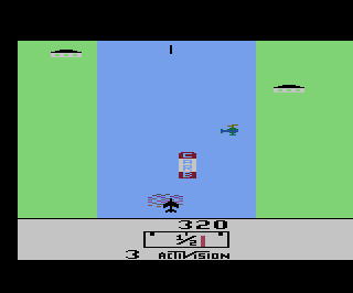 River Raid atari screenshot