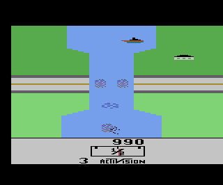 River Raid atari screenshot