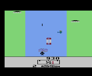 River Raid atari screenshot