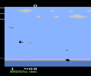 Seahawk atari screenshot