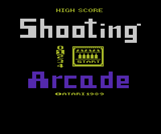 Shooting Arcade atari screenshot