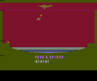 Sir Lancelot atari screenshot