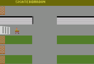 Skate Boardin' atari screenshot
