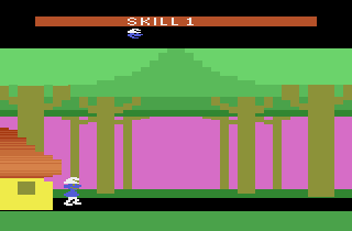 Smurf - Rescue in Gargamel's Castle atari screenshot
