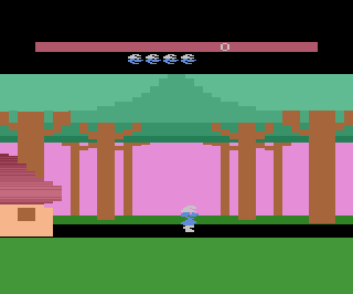 Pitufo atari screenshot