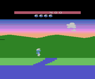 Smurf atari screenshot