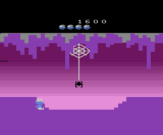 Smurf atari screenshot