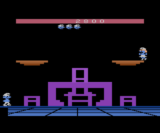 Smurf atari screenshot