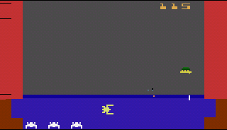 Space Canyon atari screenshot