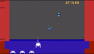 Space Canyon atari screenshot