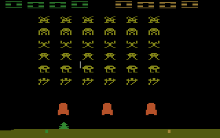 Space Invaders atari screenshot