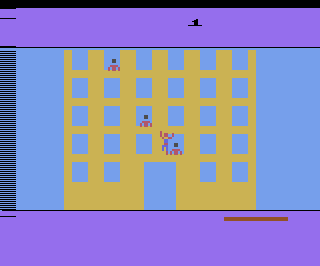 Spider-Man atari screenshot