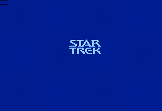 Star Trek - Strategic Operations Simulator atari screenshot