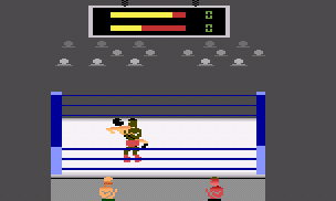 Title Match Pro Wrestling atari screenshot