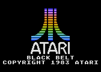 Black Belt atari screenshot